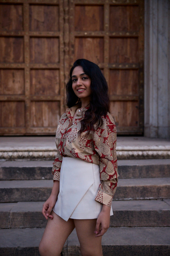 Indo western shirt